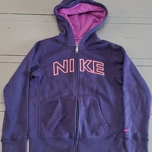 Nike Youth zip up hoodie.